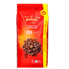 g'woon koffiebonen